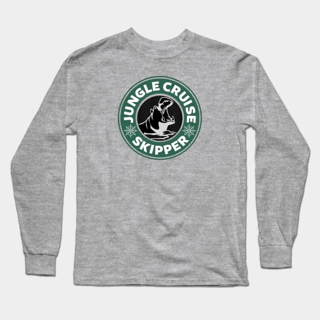 Jungle Cruise Baristas Long Sleeve T-Shirt by The Skipper Store